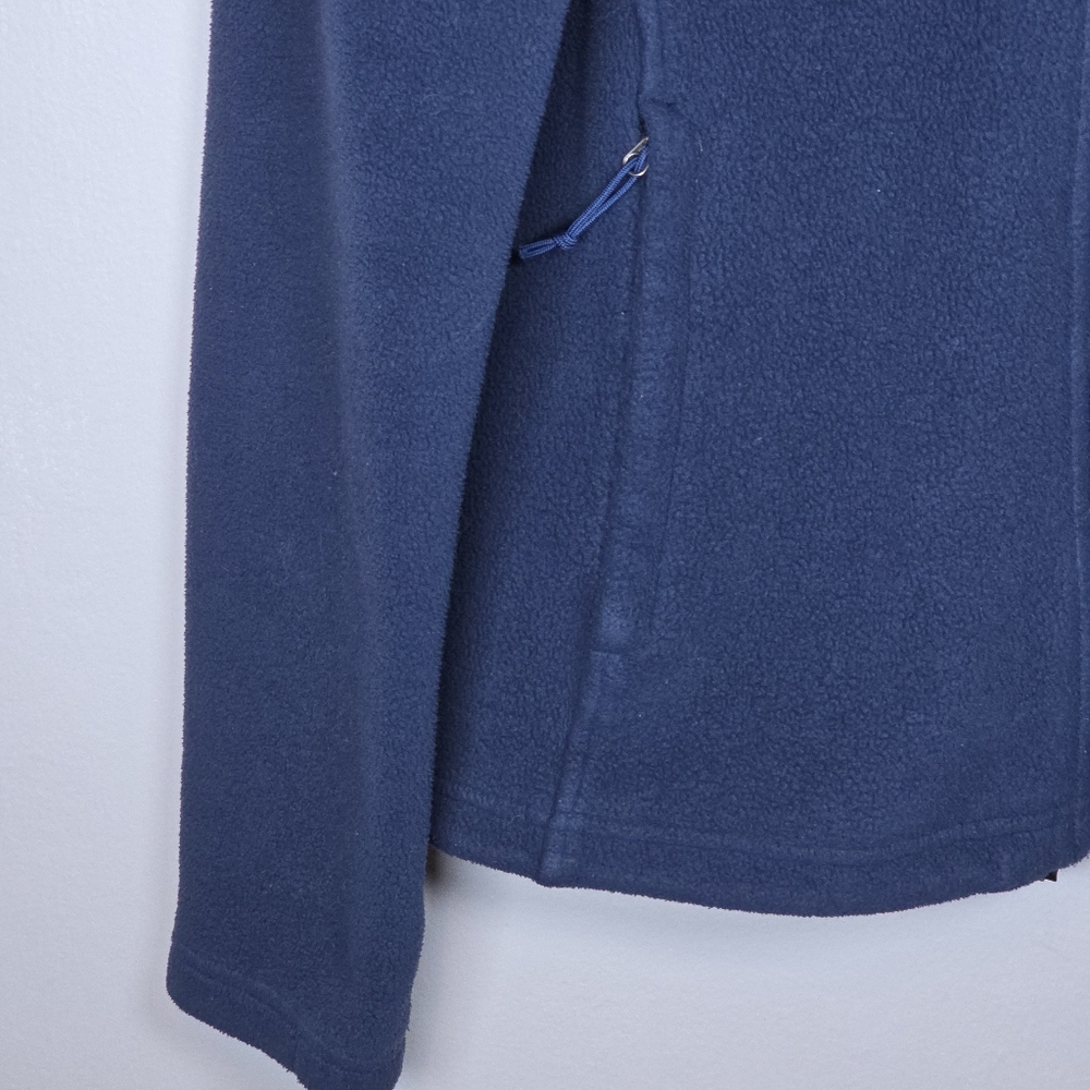 The North Face Women's Blue Fleece Zip Up Jacket Medium Outdoors Athleisure - Picture 6 of 16